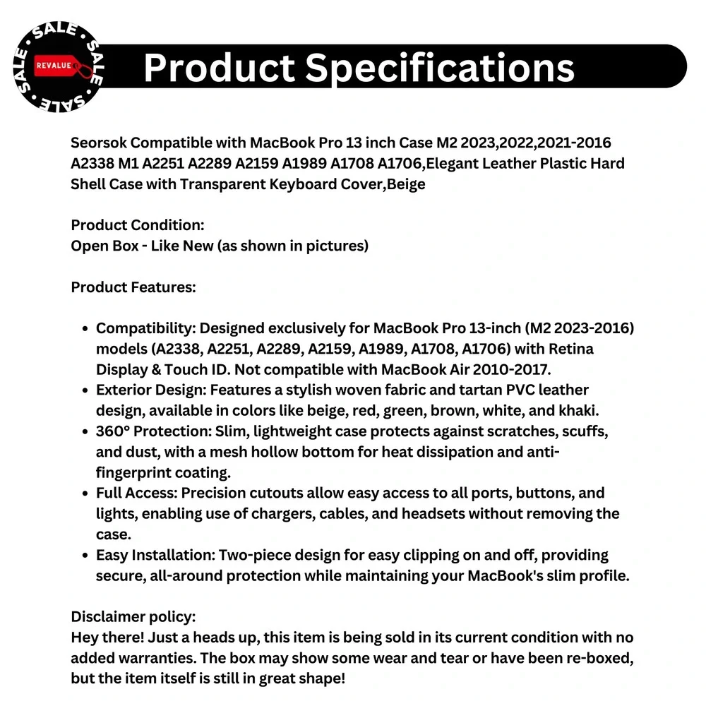 The Unbranded Brand seorsok compatible